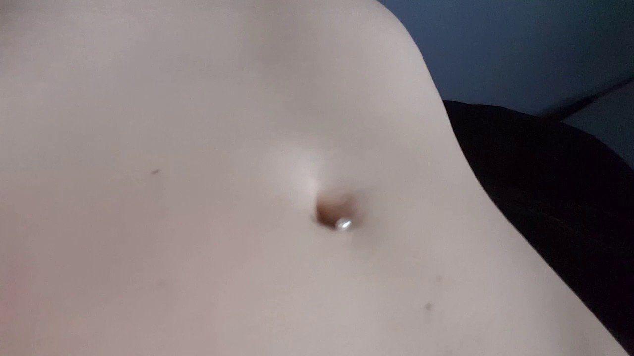 Belly button bondage torture